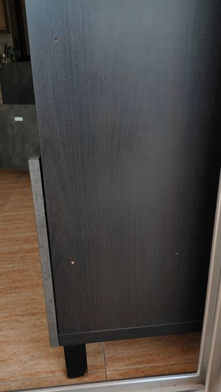 Conjunto comedor Besta Ikea negro