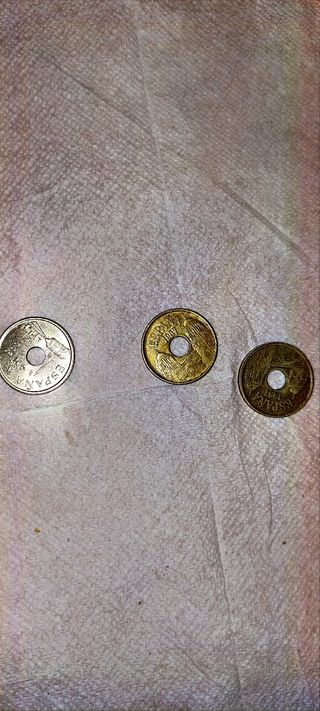 Monedas 25 Pesetas Ceuta y Melilla