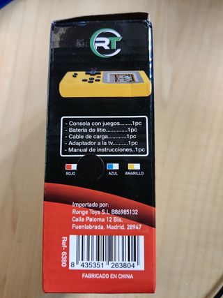 Consola Retro Portátil 500 Juegos
