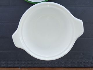 Pentola Smaltata Verde Tonda Vintage