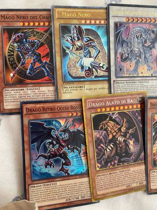 Lotto carte Yu-Gi-Oh! Italiane