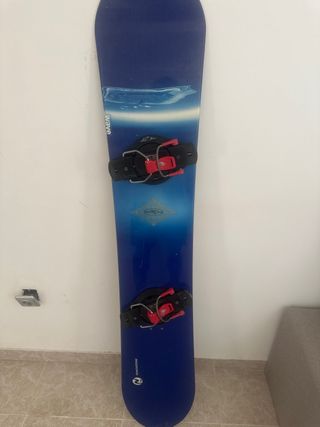 Tabla de Snowboard Azul