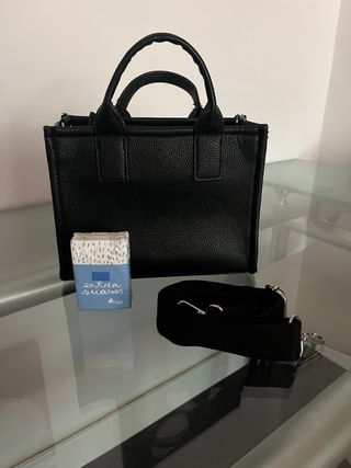 Bolso de mano negro