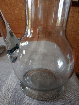 Jarra de cristal antigua ~1915