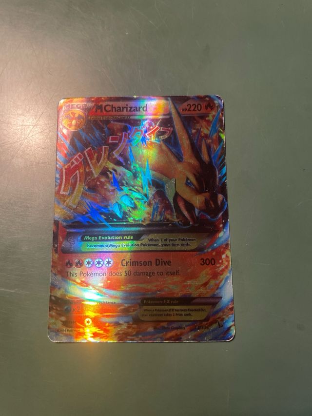 M Charizard EX Carta Pokemon Holo