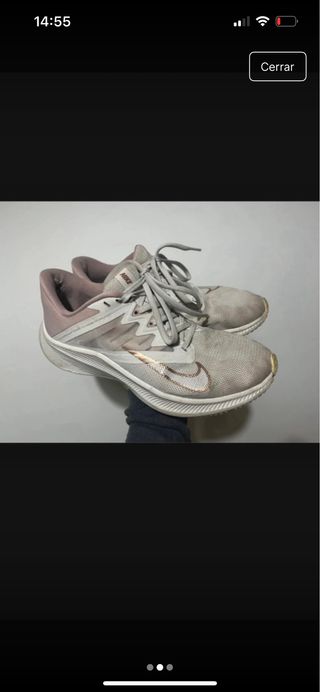 Zapatillas Nike Deportivas Rosa y Blancas