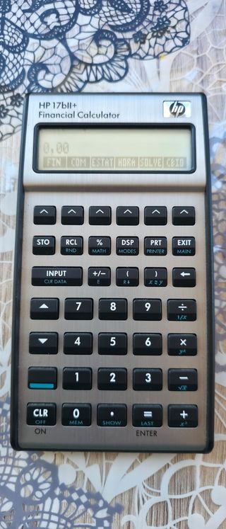 Calculadora Financiera HP 17 BII+ 