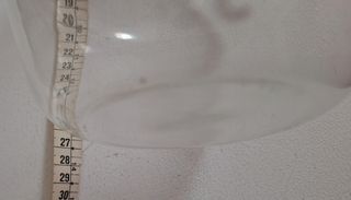 Jarra Vintage Cristal y Metal