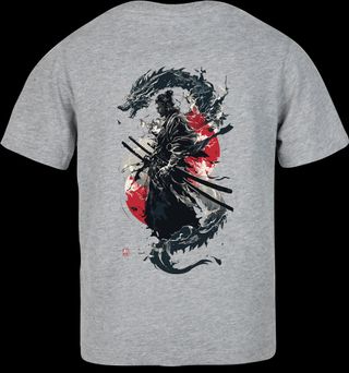 Camiseta Estilo Samurai 
