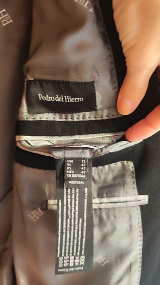 PEDRO HIERRO SLIM FIT TRAJE