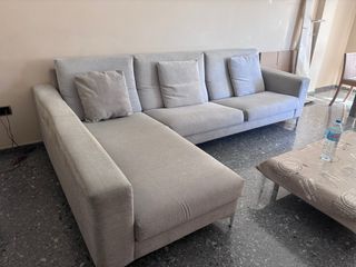 Sofá 3 plazas con Chaise Longe /Gris