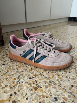 Zapatillas Adidas Spezial Rosa Beige