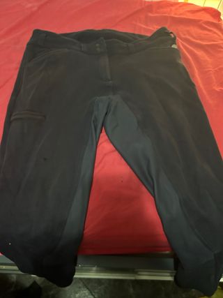 Pantalón de hípica negro