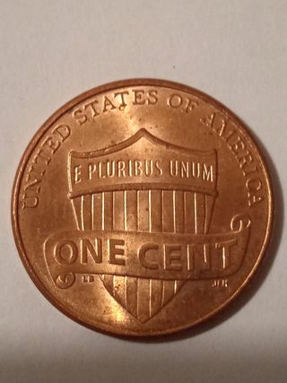 MONEDA 1 CENTAVO LINCOLN.2011.ERROR EXCESO METAL.