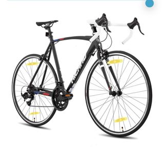 Bicicleta de carretera 700cc Negra