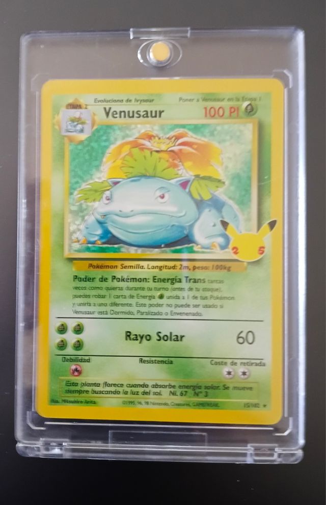 Carta Venusaur Holo 151/102