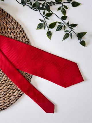 Corbata TZ Collection Seda Roja