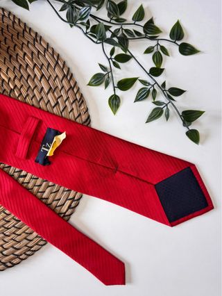 Corbata TZ Collection Seda Roja