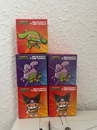 Figuras Hello Kitty Tortugas Ninja McDonald's