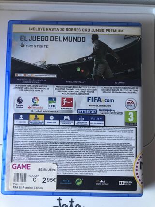 FIFA 18 Ronaldo Edition PS4
