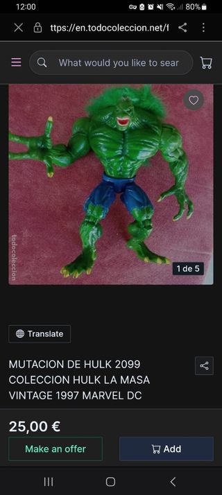 Figura Hulk Infernal Marvel