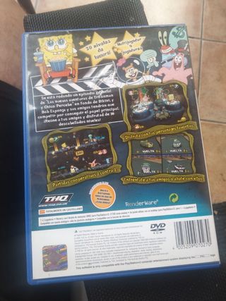Bob Esponja ¡Luces, Cámara, Esponja! PS2 PAL