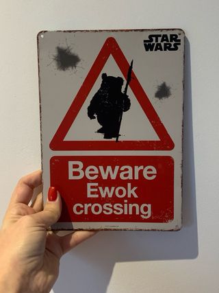 Placas decorativas Harry Potter y Star Wars