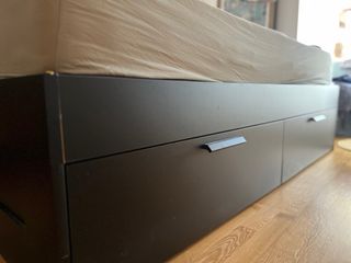 Cama Ikea Brimnes 160x200 con Cajones + colchón 