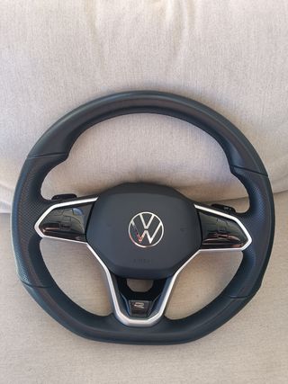 Volante R Line Volkswagen Achatado