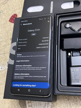 Samsung Galaxy S10 Plus 128 GB nero