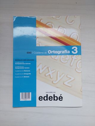 CUADERNO ORTOGRAFÍA 3 ESO
978846307404