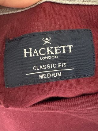 Camiseta Hackett granate Talla M