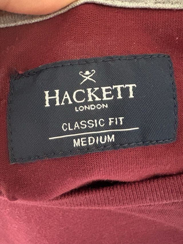 Camiseta Hackett granate Talla M