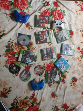 Xbox One S + 3 Mandos + 10 Juegos