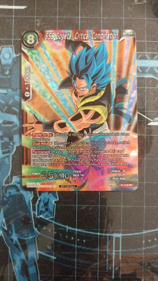 Gruppo carte Dragon Ball SSB Gogeta