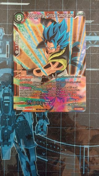 Gruppo carte Dragon Ball SSB Gogeta