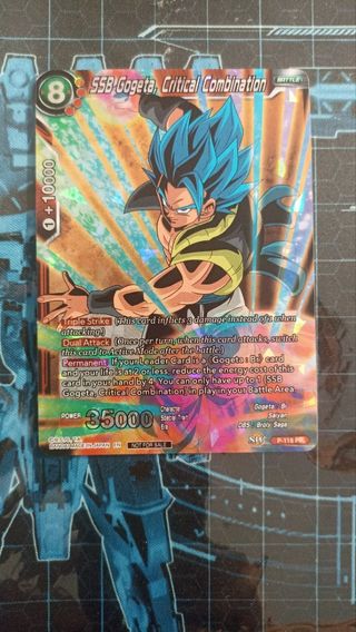 Gruppo carte Dragon Ball SSB Gogeta