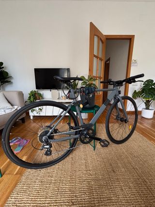 Bicicleta Elops Speed Gris