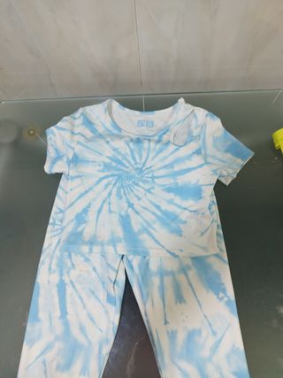 Conjunto deportivo Zara Tie-Dye Talla 9-10
