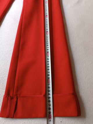 Pantalón de lana merino Ztadig & Voltaire Rojo