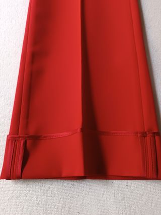 Pantalón de lana merino Ztadig & Voltaire Rojo