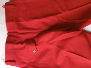 Pantalón de lana merino Ztadig & Voltaire Rojo