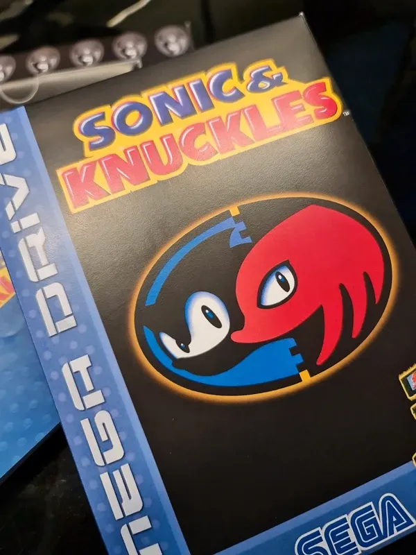 Scatola Sonic&Knuckles Mega Drive SEGA
