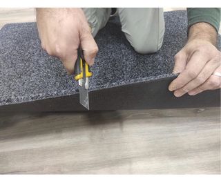 Tappeto d'ingresso 70x100 grigio