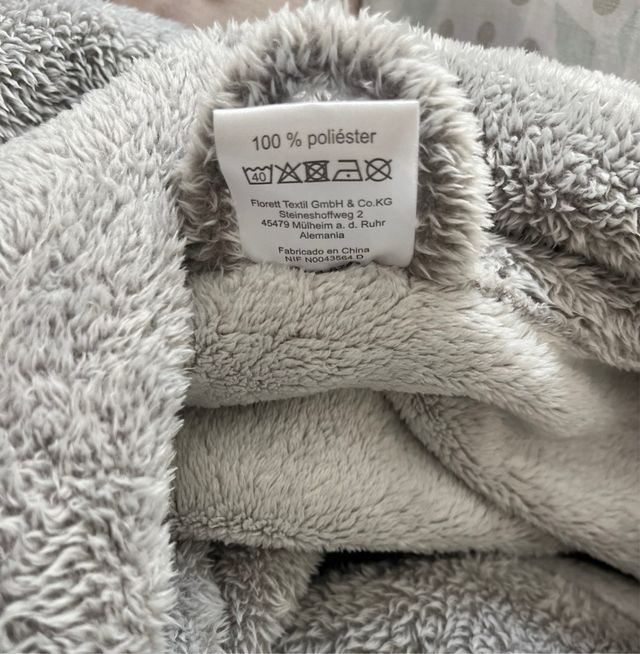 Camisola cinza suave T.L