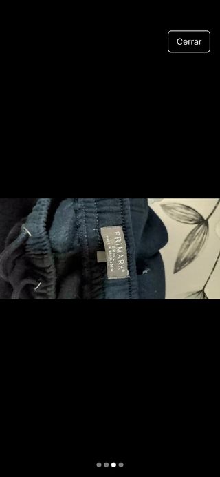 Pantalón Corto Chándal Negro Primark