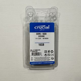 Memoria RAM Crucial DDR5 16GB 5600MHz SODIMM