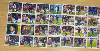 Cromos antiguos FC Barcelona