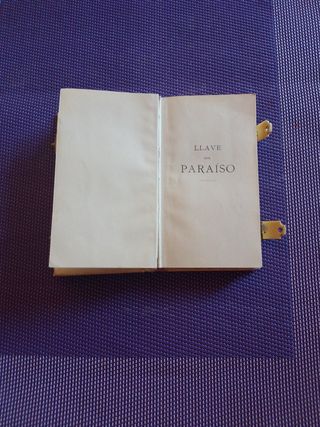 Libro de Comunión Antiguo 1912 tapas marfil.