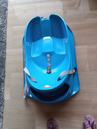 Trineo azul para niños 0-3 años